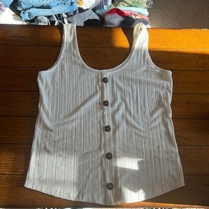 Maurices crème tank top